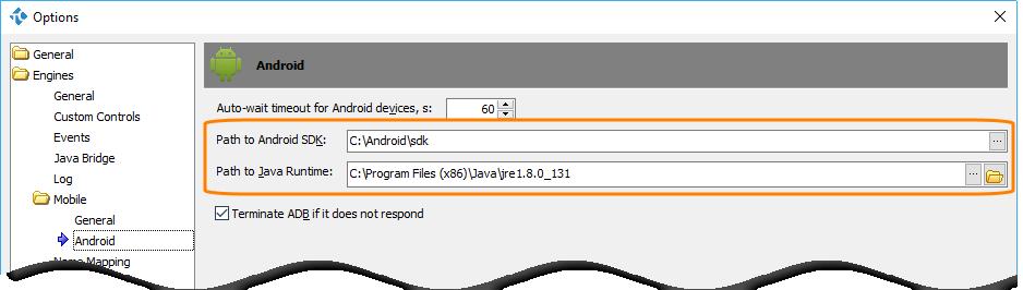 Testing Android Applications 61 Installing and Configuring TestComplete Plugins To be able to test Android applications, you must have a license for TestComplete Mobile module.