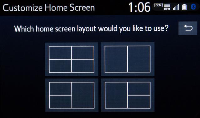 REGISTRATION (CONTINUED) CUSTOMIZE HOME SCREEN (CONTINUED) The system displays a confirmation