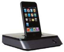 IPORT FREE-STANDING DOCKING SYSTEMS SPECIAL FEATURES Designed for easy docking/undocking of ipod/ipod touch User-initiated itunes connection via jewel button on iport Selectable fixed or variable