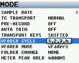 MAIN MENU Mode Menu Transport Keys There are two ways that the record, stop, and play keys can be set to control the way Maxx will go into record, stop and playback.
