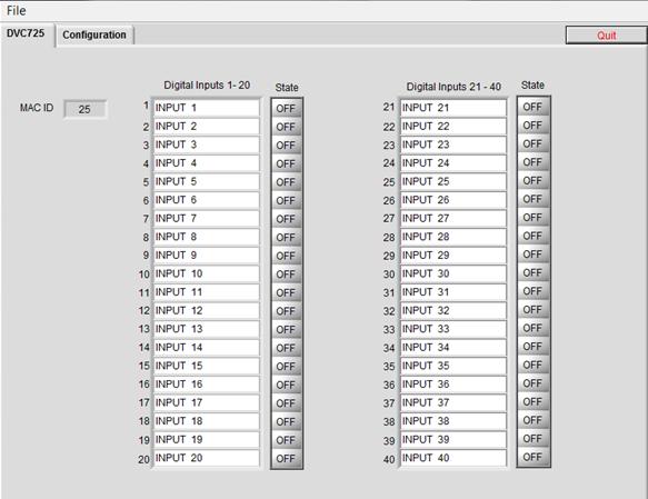 Program Loader Monitor Configuration The is configured using HCT s free Program Loader Monitor (PLM).