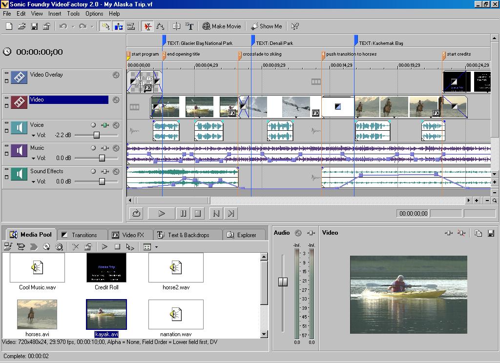 CHAPTER 2 Getting Around 11 Overview VideoFactory is designed to be an easy-to-use program with many tools that provide power and flexibility when creating and working with multimedia files.