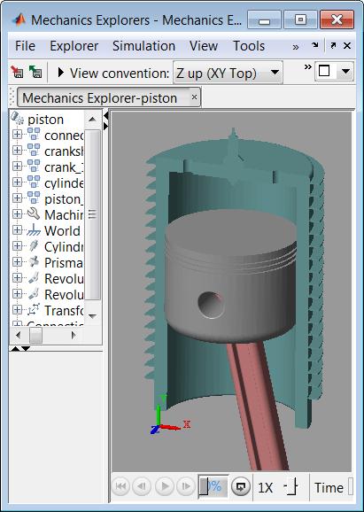 Creates STL files for use with SimMechanics
