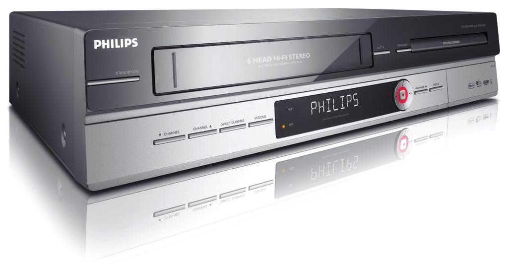 DVD Recorder / VCR DVDR3510V DVDR3512V User Manual Read your Quick Start Guide and/or User Manual first for quick tips that make using your Philips product more