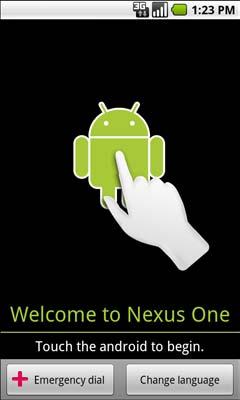 Android basics 28 Starting Android for the first time The first time you power on your phone (after setting it up, as described in Your phone and accessories on page 15), you re prompted to touch the