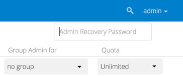 For users who have enabled password recovery, give them a new password and recover access to their encrypted files by
