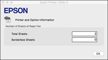 2. Select Printer and Option Information. You see this window: 3.