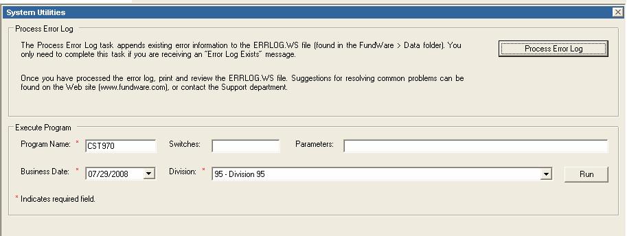Blackbaud FundWare Installation and Upgrade Guide, Pro Edition At "Are your Entries Correct," Answer Y)es