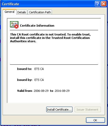 1 Install To install the new certificate return to the Digital ID Center shown in Figure 2.