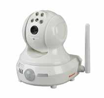 ipcam-pt2a Wired/Wireless Indoor IP Camera with Pan/Tilt Ability VIDEO Image Sensor - CMOS ¼" VGA & HD compatible resolution LENS - Fix Focus Lens F2.0, Effective range: - Diagonal View Angle: 55.