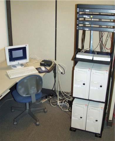 with Cisco 7010 routers Figure 1.2. Examples of Internet labs.