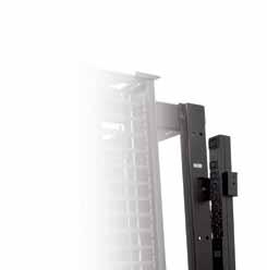 Open frame racks Vertical cable management NetShelter two- and four-post open frame racks The NetShelter two- and four-post open frame racks offer a quality solution for the economical installation