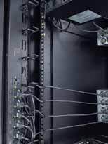 cable management Server and networking applications As the number of IT components within each rack enclosure continues to increase, so do the number of power and data cables.