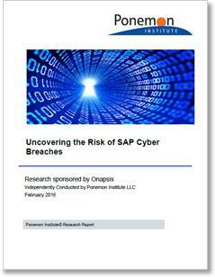 Sap cyber security breaches & implications A Dangerous Status-Quo Key Findings: 75% said their senior leadership understands the importance and criticality of SAP to the bottom line, but only 21%
