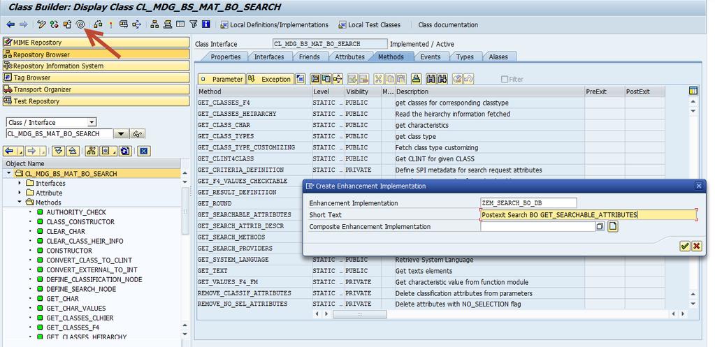 Activate. 7.2.2. Provide search criteria in MDG-M search BO (only for DB search) 7.2.2.1.