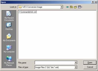 partition. 6. Select all three contents options (OS Image, BIOS, and CMOS). 7. Click Next to open the browse dialog box. Figure 10 Browse for image file 8. Click Browse.