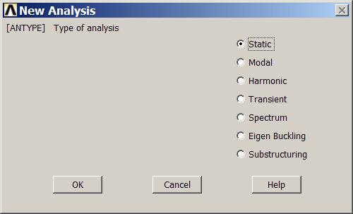 Example Analysis Type File >