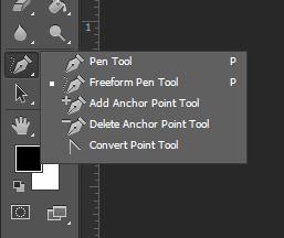 You can customize your shape using the settings on the Options bar. Below is an example of the same shape with different fill and stroke settings.