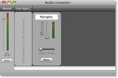 Using the Audio Inspector Hardware Audio 141 Hardware Audio Hardware audio sources are hardware devices and live sources.