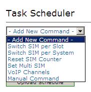 Scheduler 5 Scheduler Use the Task Scheduler to configure the