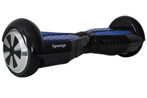 It has LED headlights built directly into the hoverboard to make it safe for riding at night.