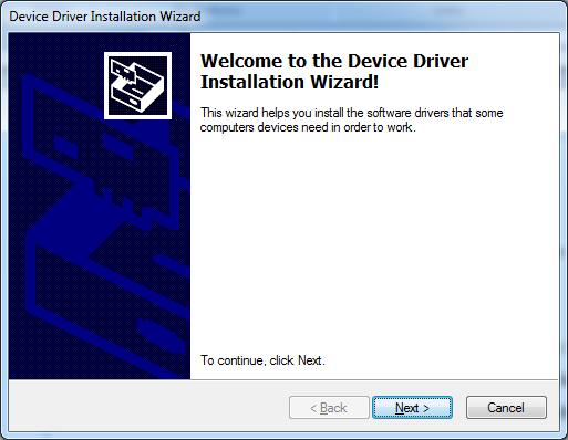20 8. The driver installation wizard will appear during the installation process as shown in figure 15. Click on Next button to start driver installation.