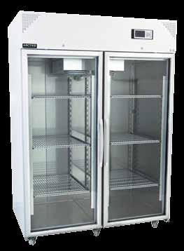 BIOMEDICAL GLASS DOOR FREEZERS -23/-10 C Offering outstanding cooling performance, glass door freezers from Arctiko allow the best overview of the inside of the units.