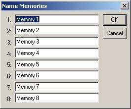 It is also possible to write on the Memory View (see p. 22). 13.