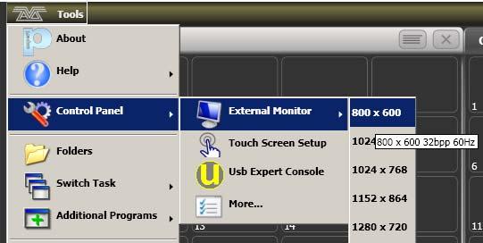 12. User Settings and other options - Page 209 12.1.4 Compatibility windows for Pearl Expert shows The Fixtures and Playbacks and Groups and Palettes windows allow you to access the preset fader