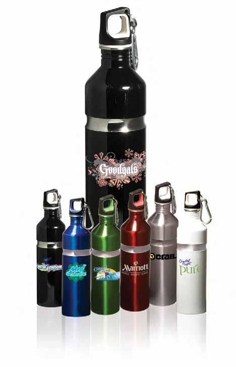 AVAILABLE WITH AVAILABLE WITH DRINKWARE Acadia Stainless Bottle PL-4391» 26 oz.