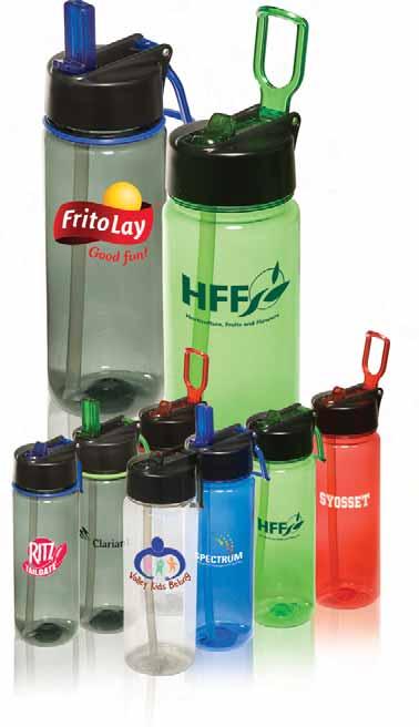 SPORT BOTTLES AVAILABLE WITH AVAILABLE WITH DRINKWARE Voyager Bottle PL-4370» 22 oz.