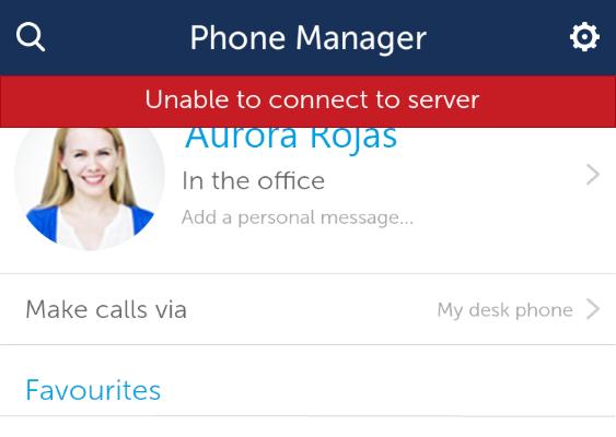 Mitel Phone Manager Mobile 4.3 4.6 Connectivity Problems Phone Manager Mobile will automatically detect whether you are connecting from inside the office or externally.