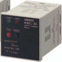 Ground Fault Relay CSM DS_E_9_3 Economical, Compact, High-performance, DIN 8 8-mm Ground Fault Relay for Low Voltages Performs continuous monitoring and detection of ground faults in low-voltage