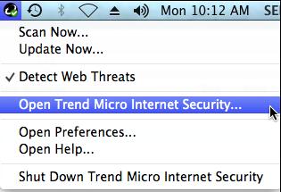 Trend Micro Antivirus for Mac 2015 - Product Guide v1.2 Chapter 3: Using Trend Micro Internet Security for Mac This chapter provides an overview of Trend Micro Internet Security for Mac.