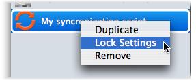 Locking, Exporting, and Importing Scripts So far, we ve considered Intego Backup Manager Pro from the point of view of lone Mac users who don t need to share or protect their backup scripts.