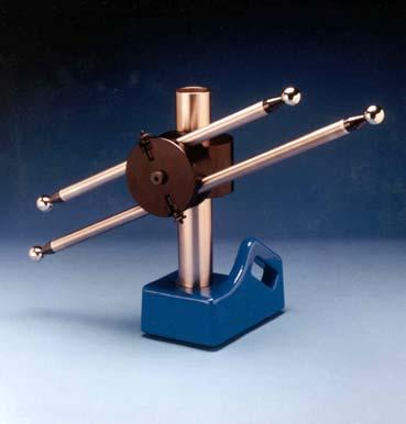 A ball bar consists of two precision spheres mounted at either end