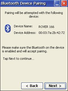 Using Bluetooth Manager The Wizard searches for the other device. Figure 2-14.