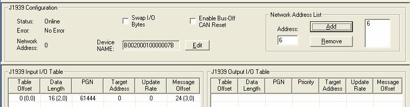 AB7645 Input Data The AB7645 Input Assembly is assigned to AB7645 Assembly Instance 100 decimal (0x64 hex).