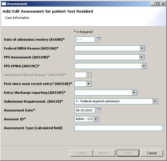 Enter data in Resident fields Click Save or the Add Resident button at the bottom of the Resident column. Saved resident information will display in the Resident Summary section.