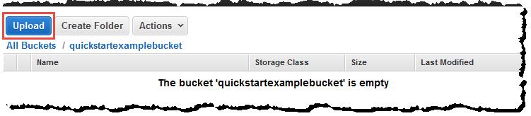 Step 2: Upload a File to Your Amazon S3 Bucket 5. In Region, choose Oregon. 6. Choose Create.