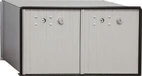 PARCEL LOCKERS Salsbury 2200 series parcel lockers offer tenants a convenient way to receive packages on site and are fit with a two (2) key security system. When the U.S.P.S. or an individual delivers a parcel to the locker, a parcel locker key is placed in the recipient s mailbox.