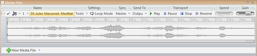 CHAPTER 5 5 Playback Cantabile Performer and Solo Only Cantabile supports loading multiple MIDI and audio files.