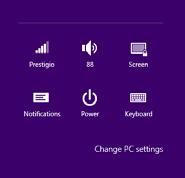 Change your settings PC Settings Most of the settings that you will want to change can be found in PC settings. To open PC settings: 1. Open the Settings charm.