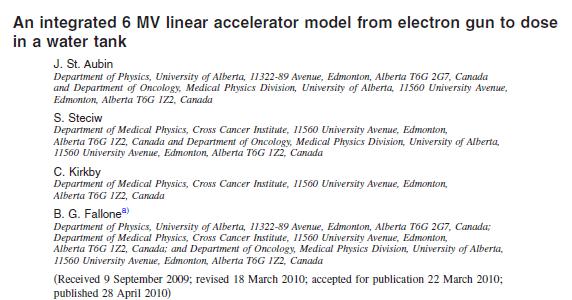 AAPM-SAM-2012-Das (6) Future of Beam Data Commissioning Monte Carlo Codes Standardization of linear accelerators Monte
