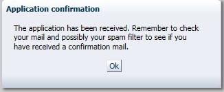You will find your journal number in this notification mail. If it does not arrive in your inbox, it may have been captured by your Spam filter. 3.4.