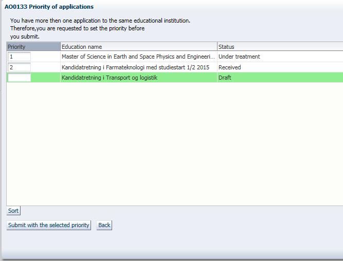 When creating the next application you can go to the Requirements and prerequisites page and collect the documents you have previously attached to another application using the function entitled Use