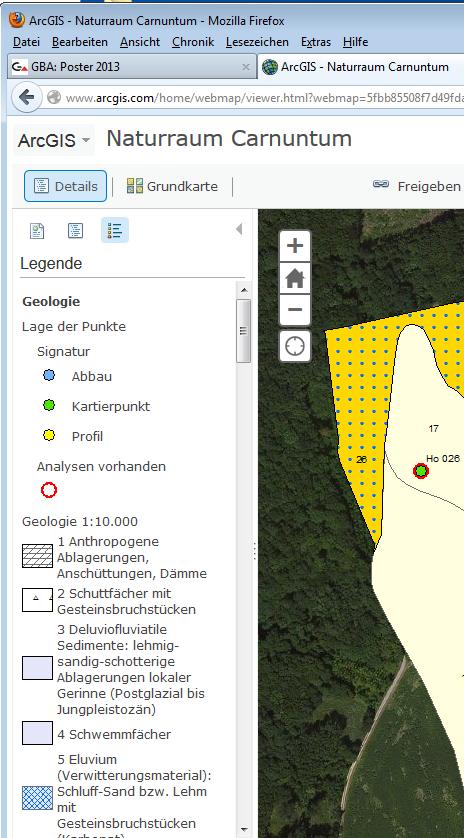 Web Map Naturraum Carnuntum Manual