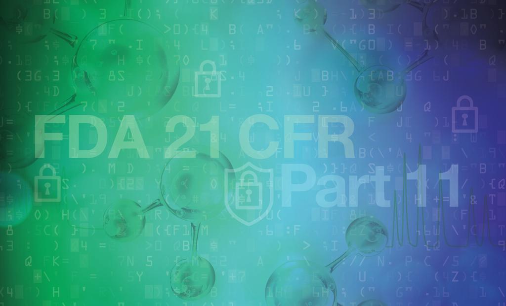 WHITE PAPER 80078 Using Chromeleon 7 Chromatography Data System to Comply with 21 CFR Part 11 Author Shaun Quinn, Marketing Manager Informatics and Chromatography Software, Thermo Fisher Scientific