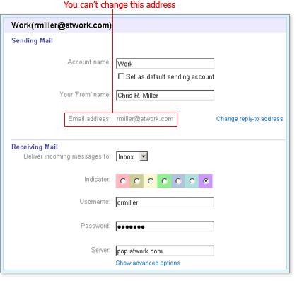 3. Make your changes to the current account information. Tip: See Adding a Non-Yahoo!