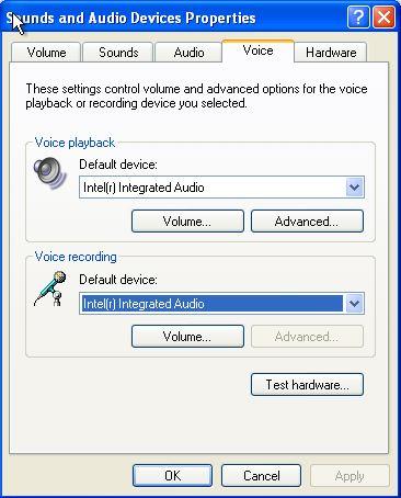 Using the Microphone Make sure microphone is plugged in and the sound input is high enough. If microphone is not activated, switch to microphone input under Default Input in Preferences in File Menu.
